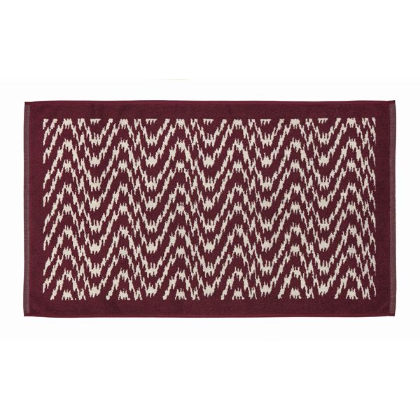 Aris Bath Mat - Mulberry